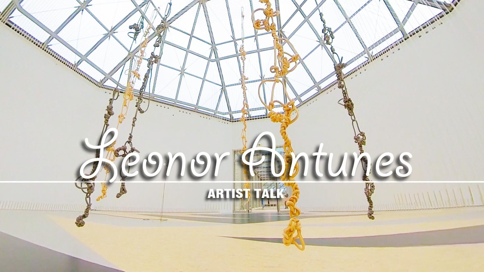 Artist Leonor Antunes Talk about her exhibition at Mudam Luxembourg